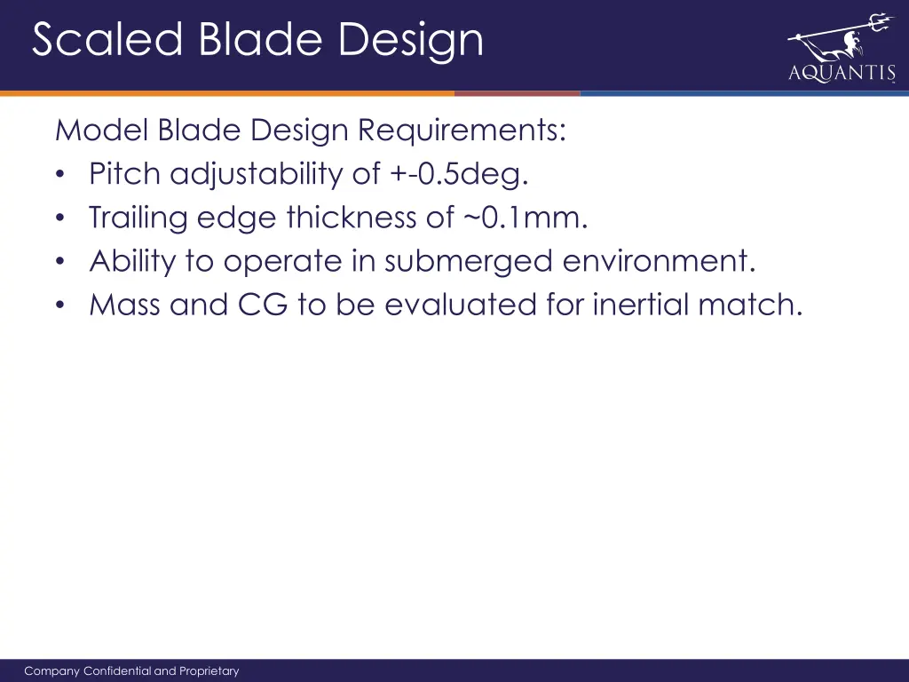 scaled blade design