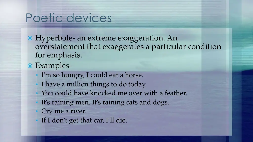 poetic devices 2