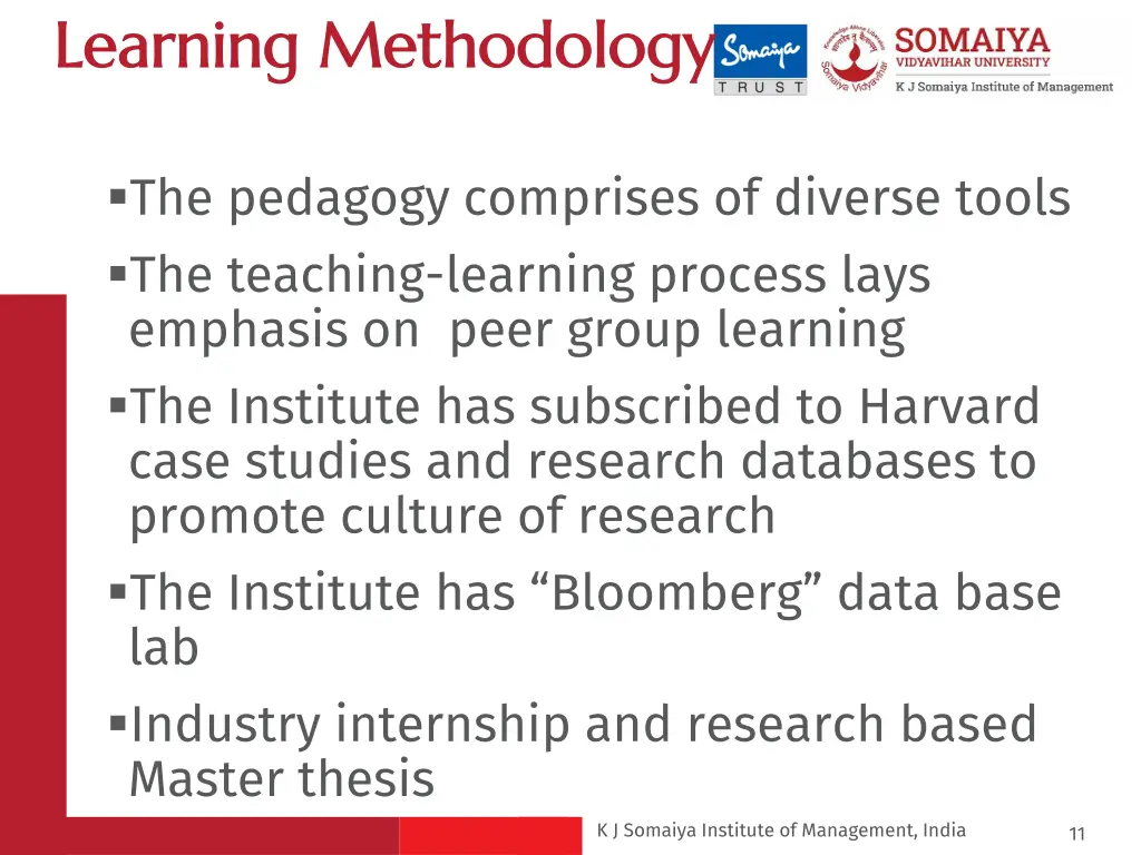 learning methodology learning methodology