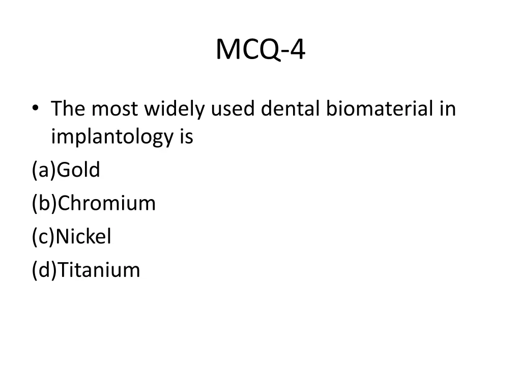 mcq 4