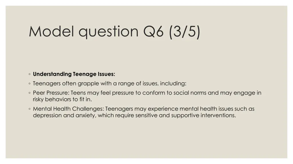 model question q6 3 5