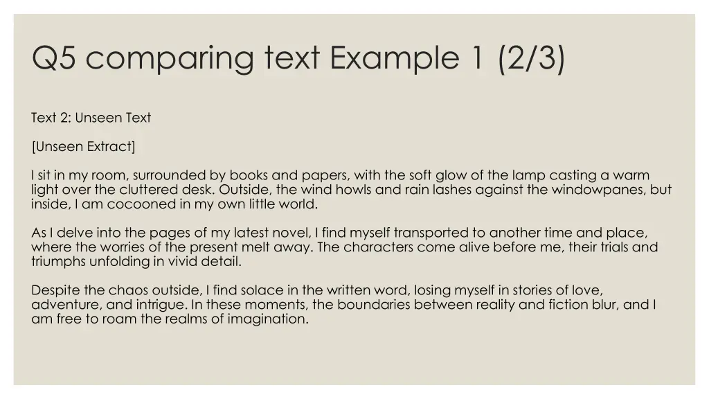q5 comparing text example 1 2 3
