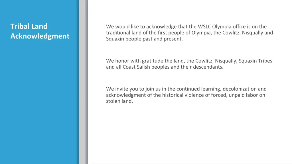 tribal land acknowledgment