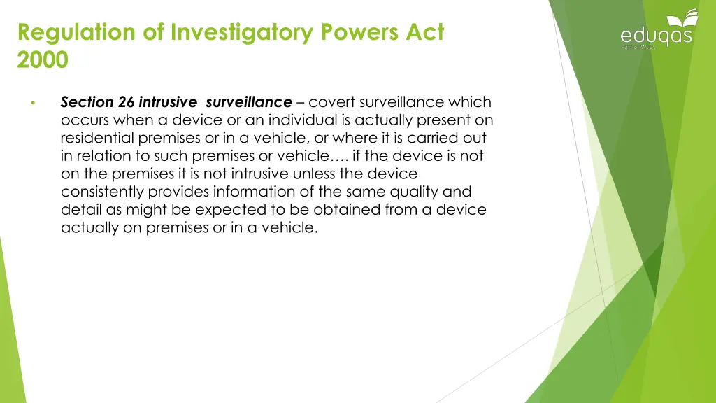 regulation of investigatory powers act 2000 10