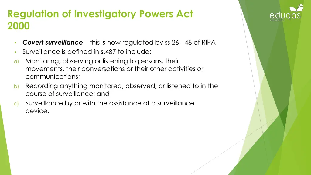 regulation of investigatory powers act 2000 8