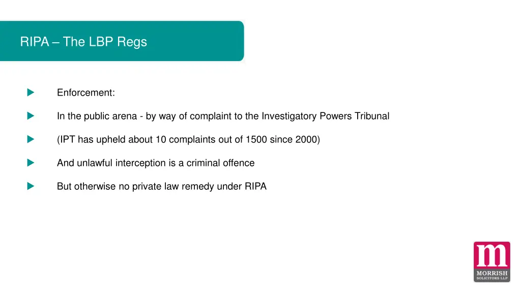ripa the lbp regs 2