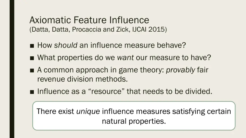 axiomatic feature influence datta datta procaccia