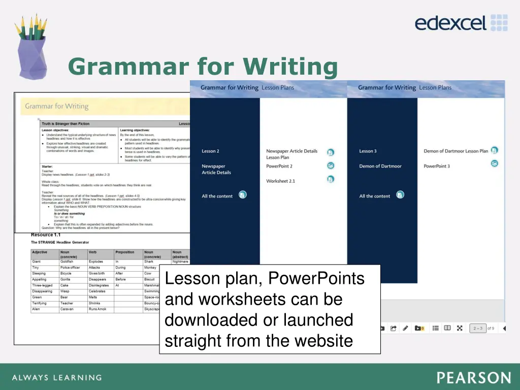 click to edit master title style grammar 1