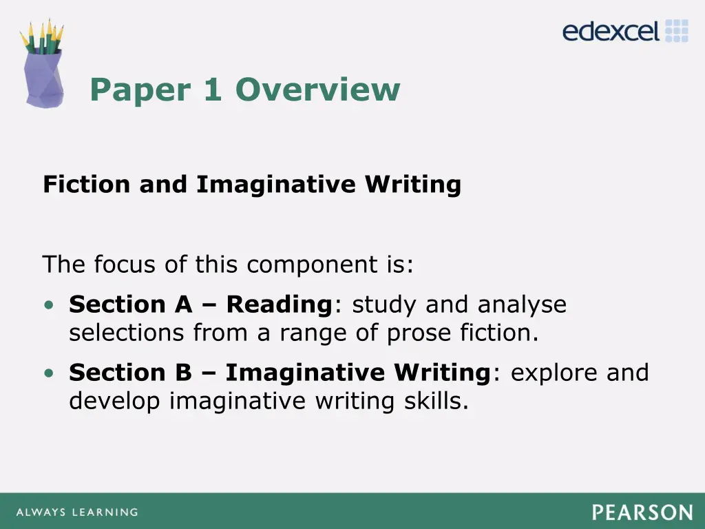 click to edit master title style paper 1 overview