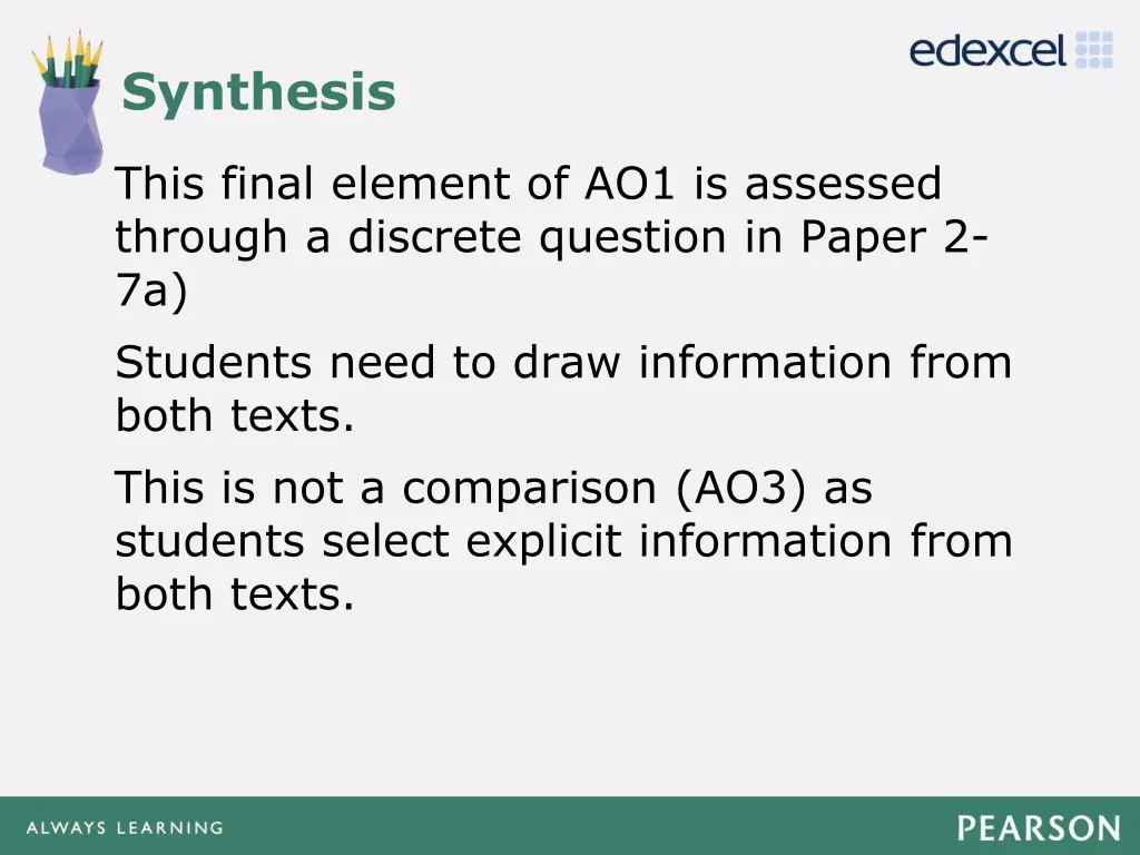 synthesis