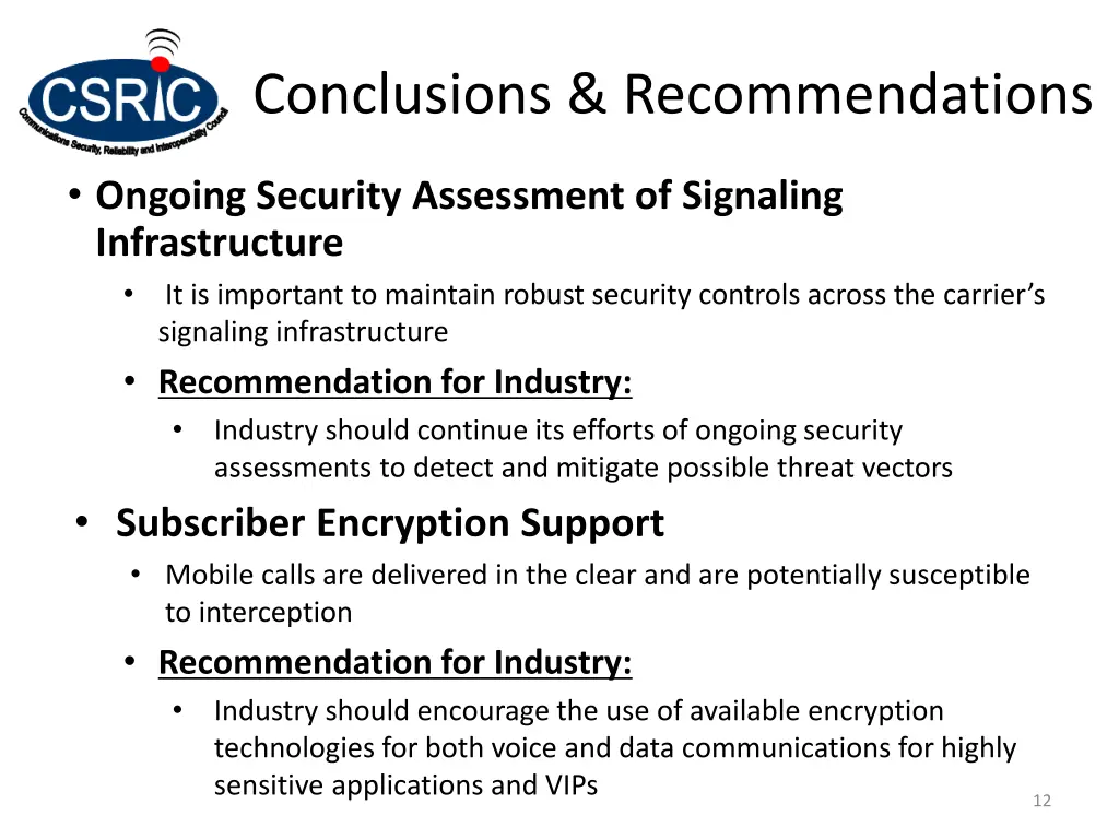conclusions recommendations 4