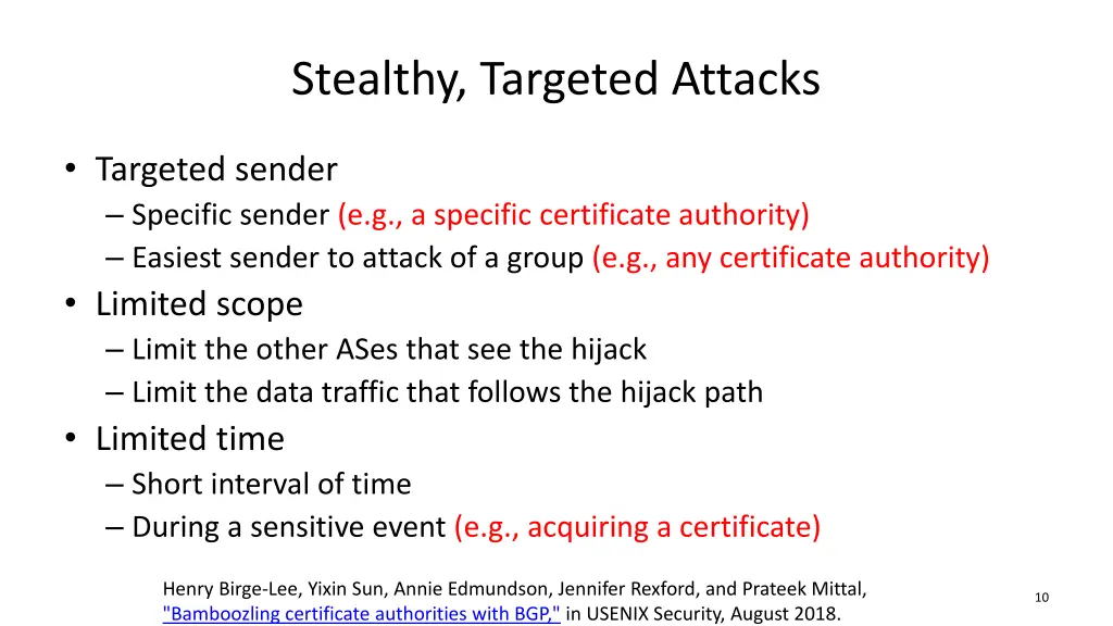 stealthy targeted attacks 1