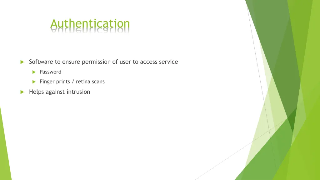 authentication
