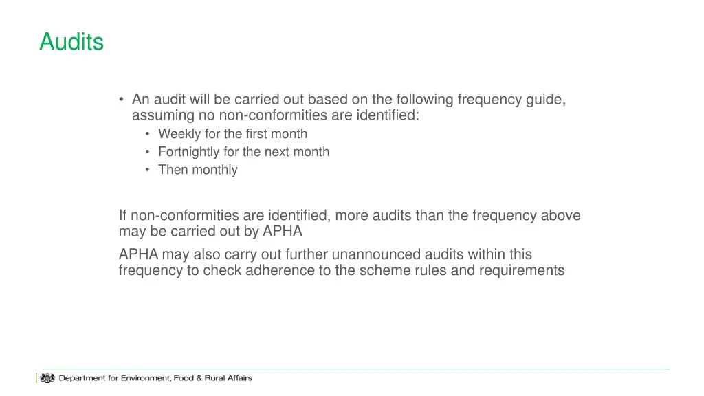 audits 2