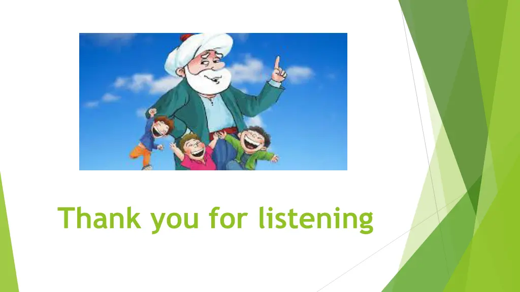 thank you for listening