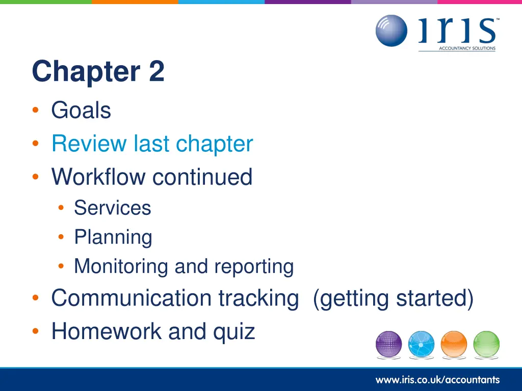 chapter 2 goals review last chapter workflow 2