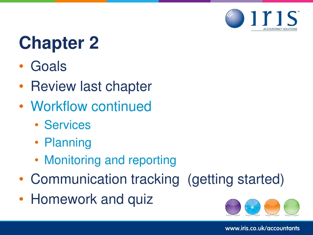 chapter 2 goals review last chapter workflow 3