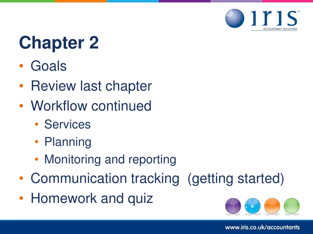 chapter 2 goals review last chapter workflow
