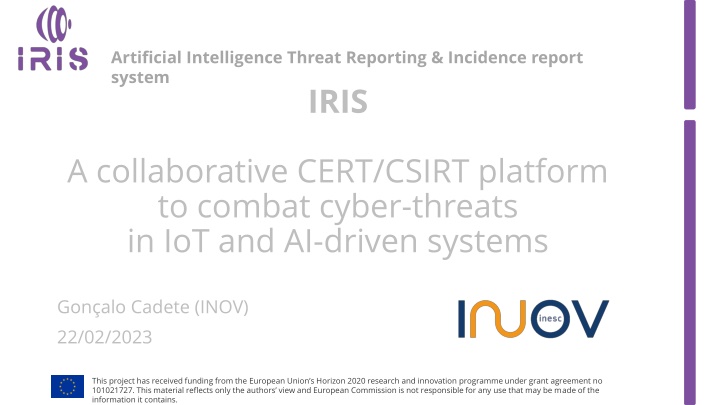 artificial intelligence threat reporting