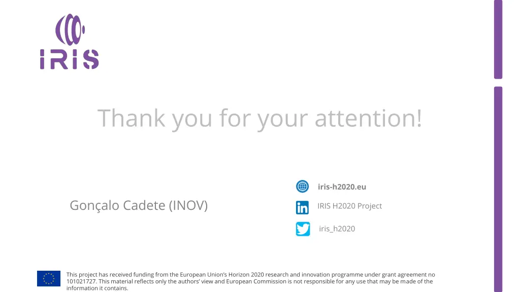 thank you for your attention