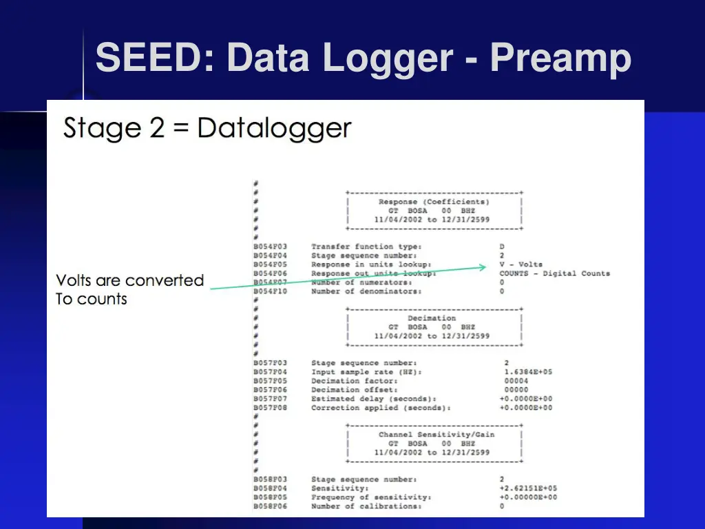 seed data logger preamp