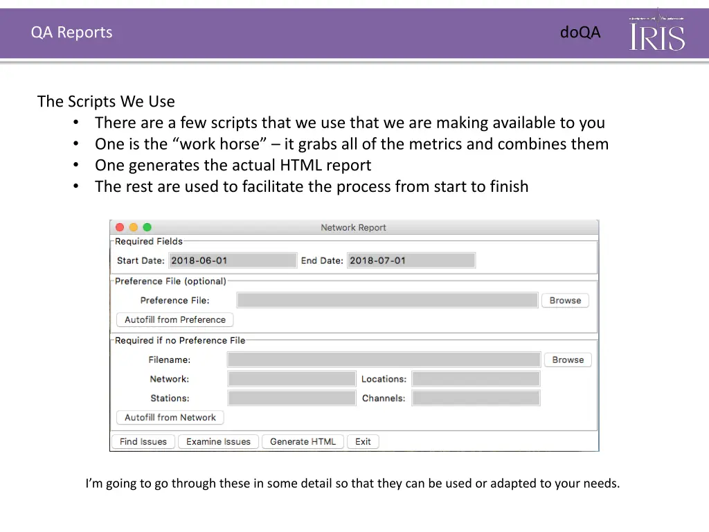 qa reports 2
