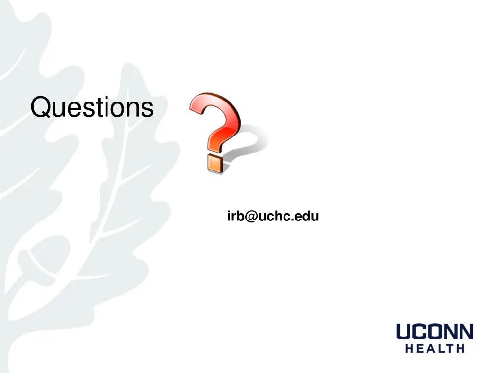 questions