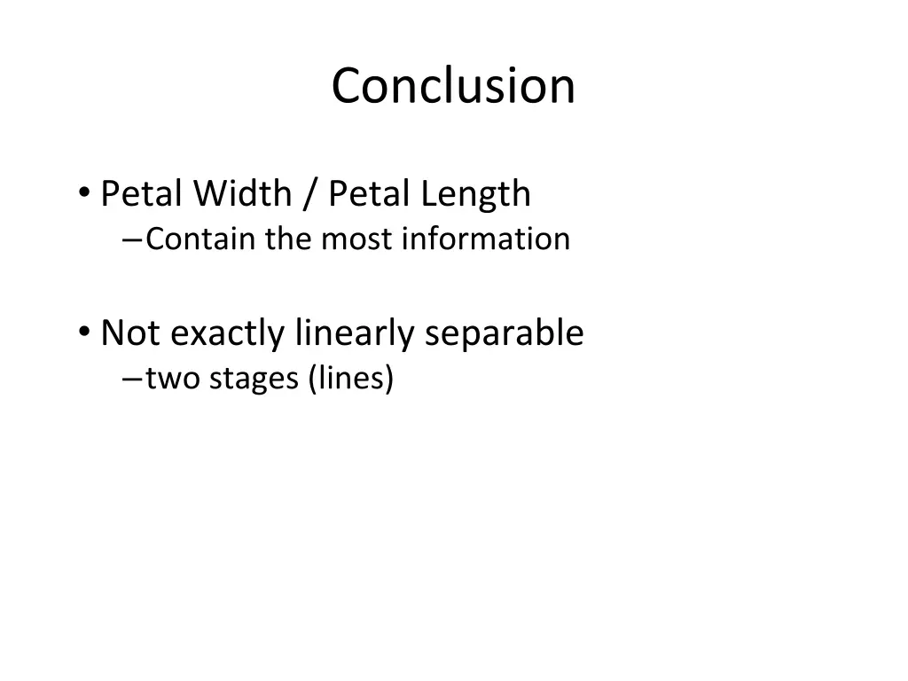 conclusion