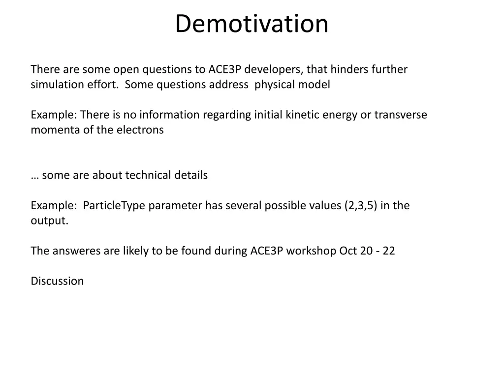 demotivation