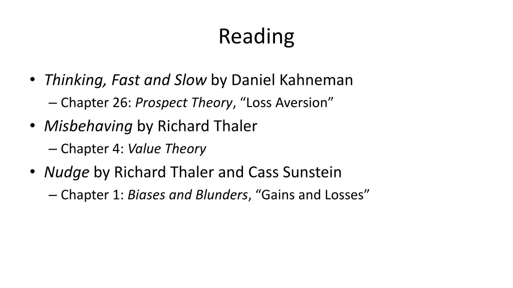 reading