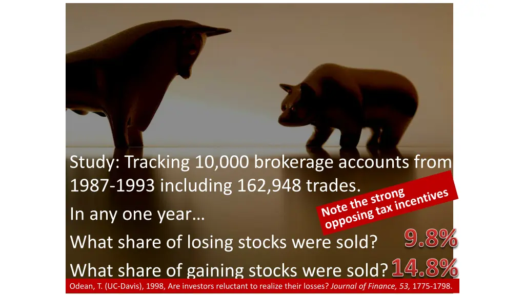 study tracking 10 000 brokerage accounts from 1