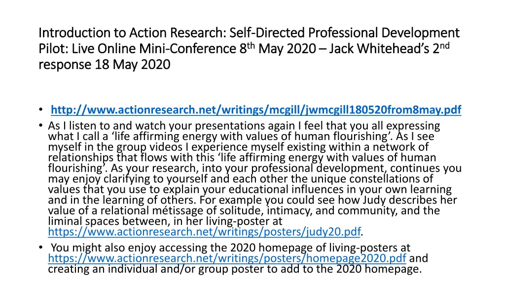 introduction to action research self introduction 1