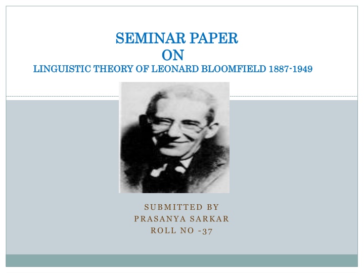 seminar paper seminar paper on on