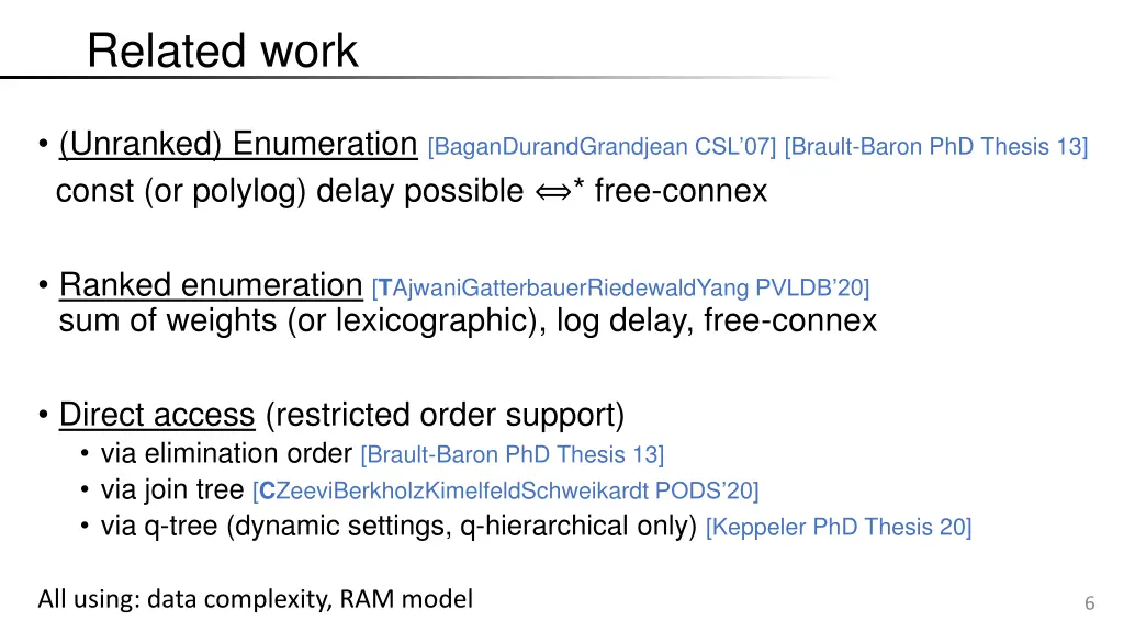 related work