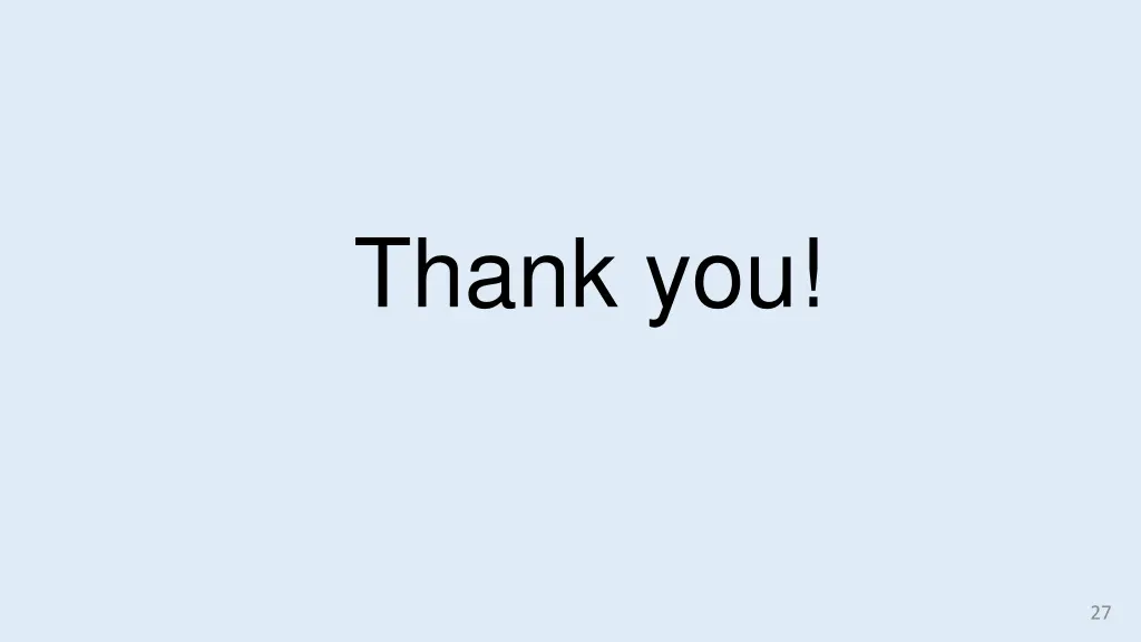 thank you