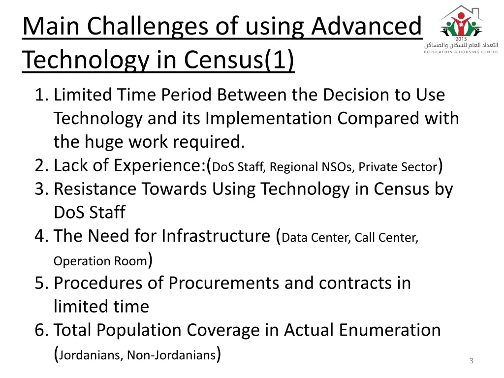 main challenges of using advanced technology