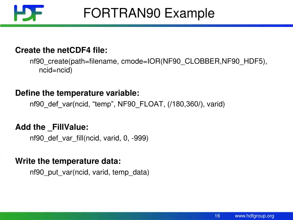 fortran90 example 2