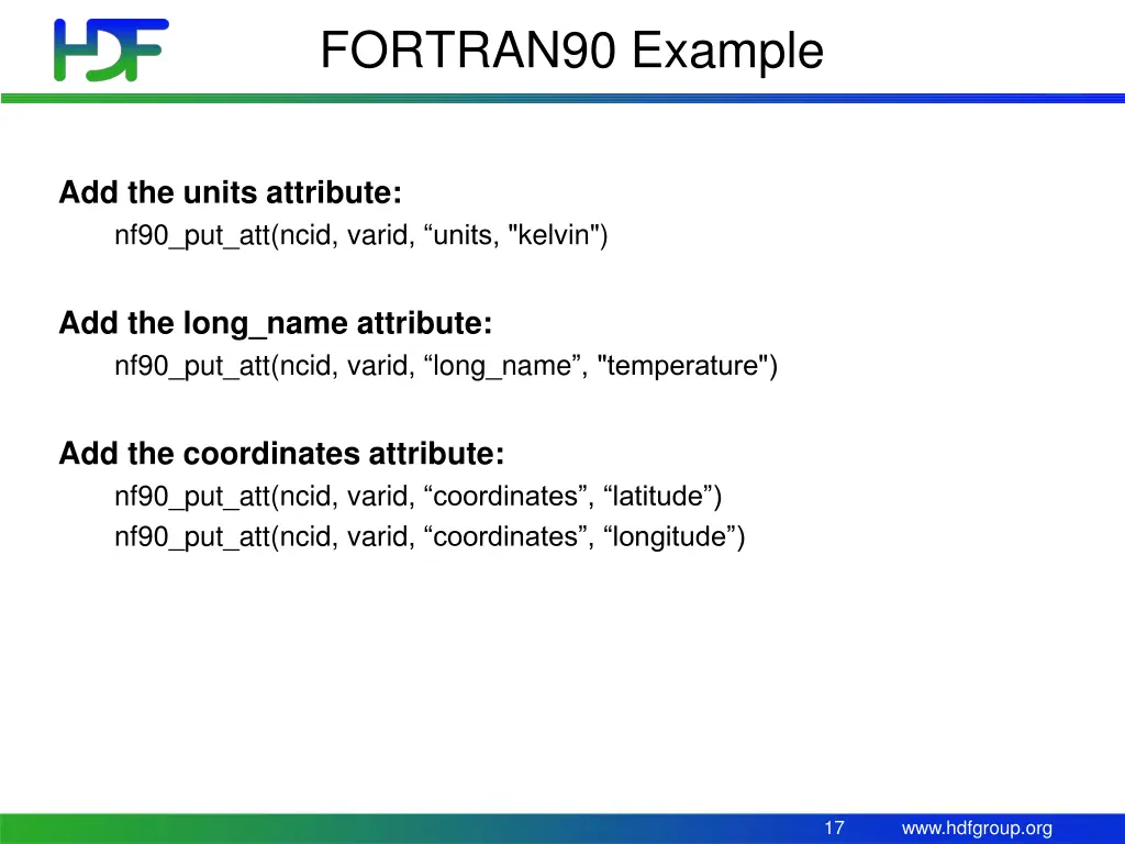 fortran90 example 3