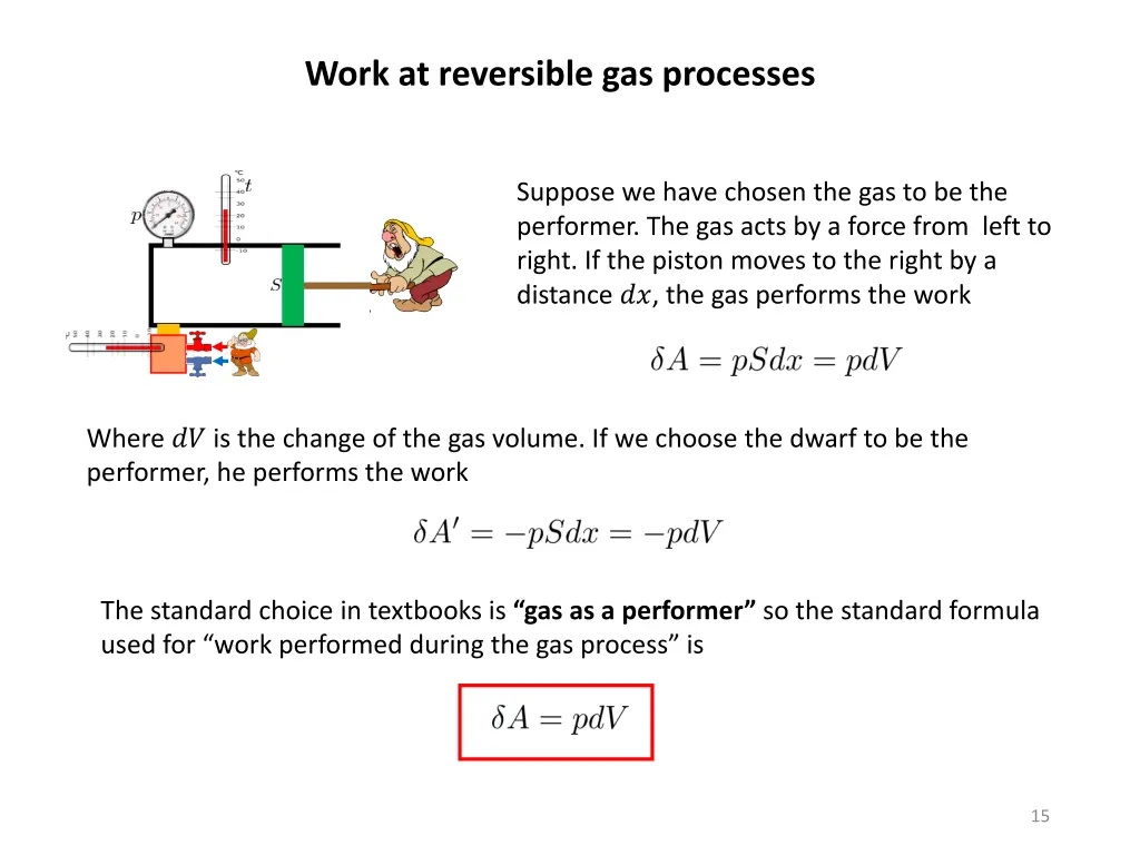 work at reversible gas processes 1