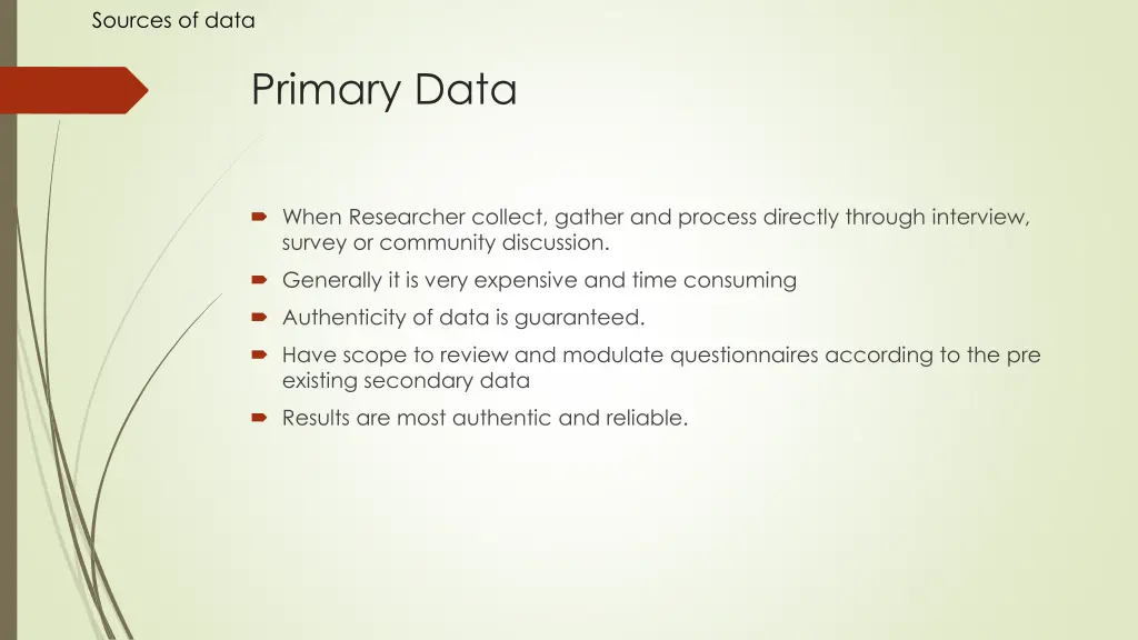 sources of data 1