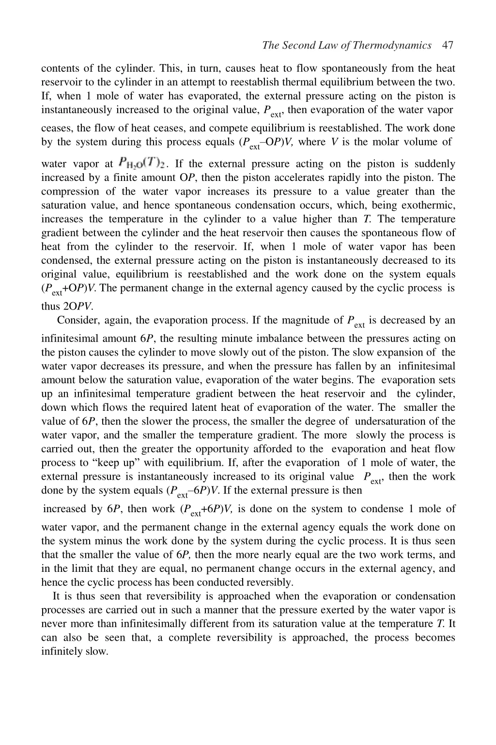 the second law of thermodynamics 47