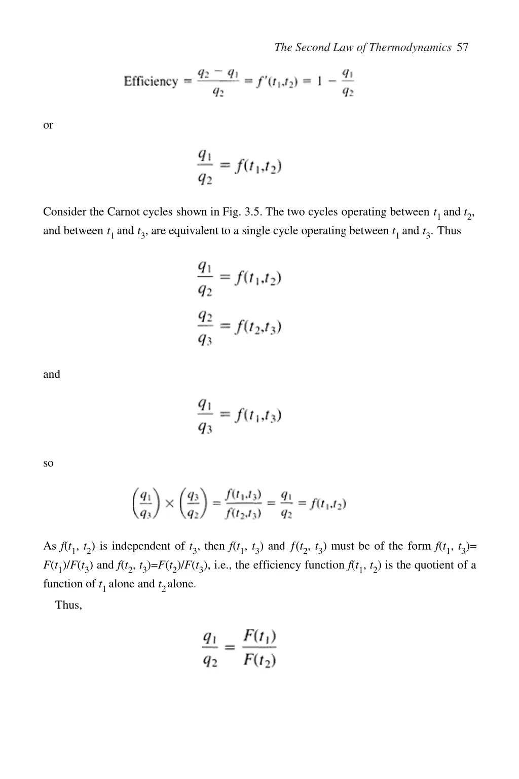 the second law of thermodynamics 57