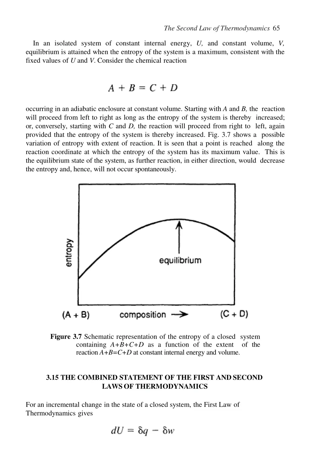 the second law of thermodynamics 65