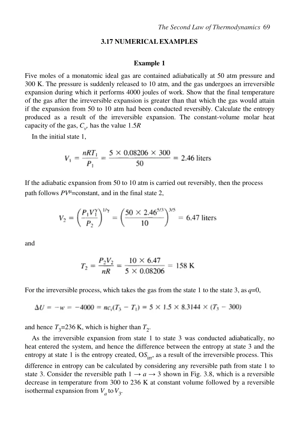 the second law of thermodynamics 69