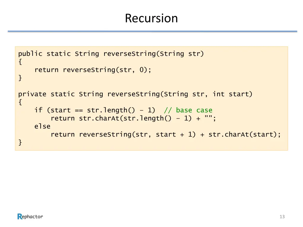 recursion 11