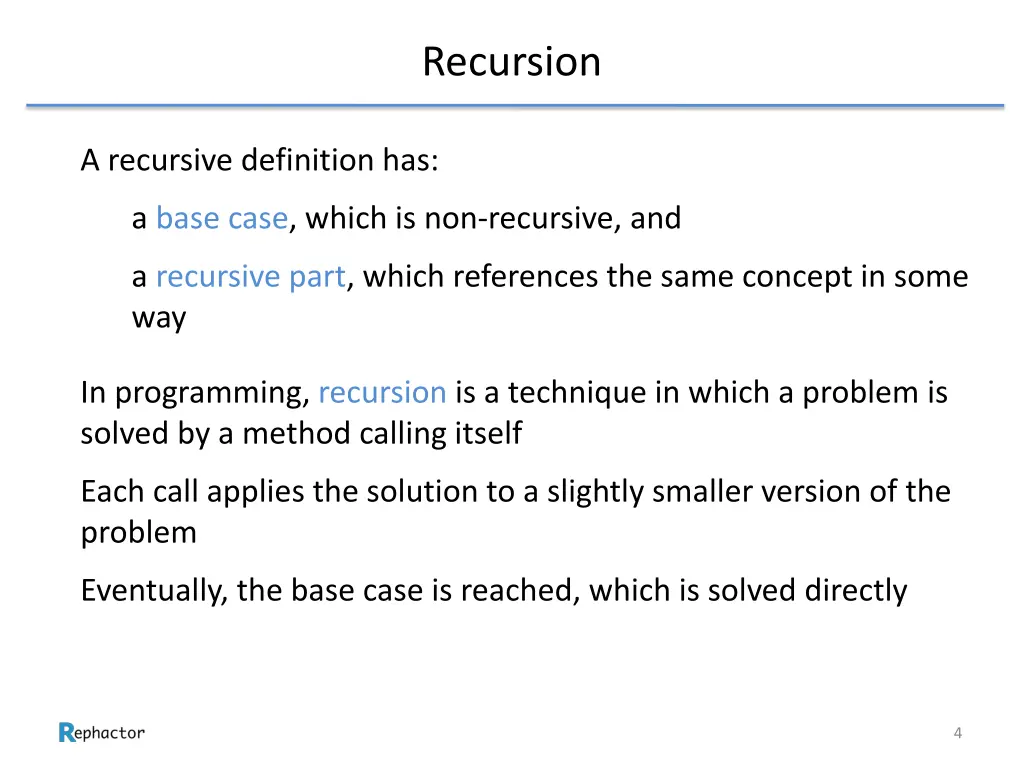 recursion 2