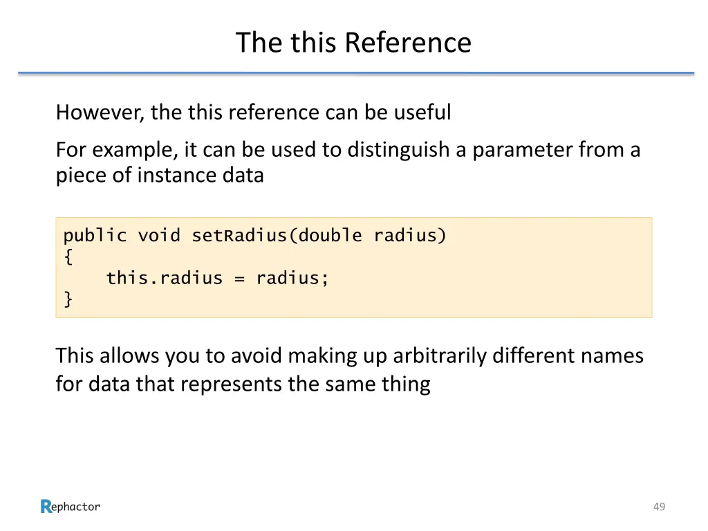 the this reference 4