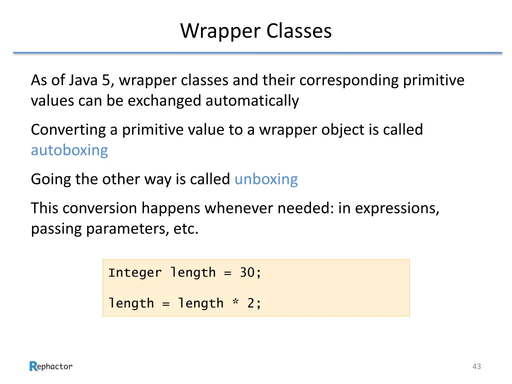 wrapper classes 4