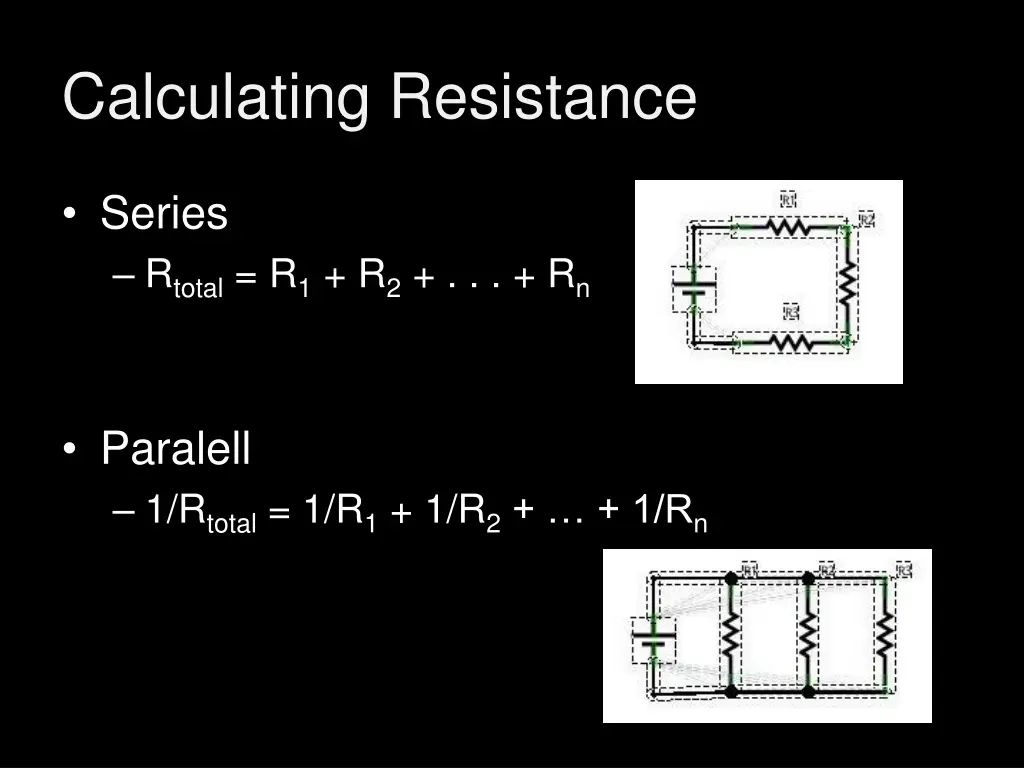 calculating resistance