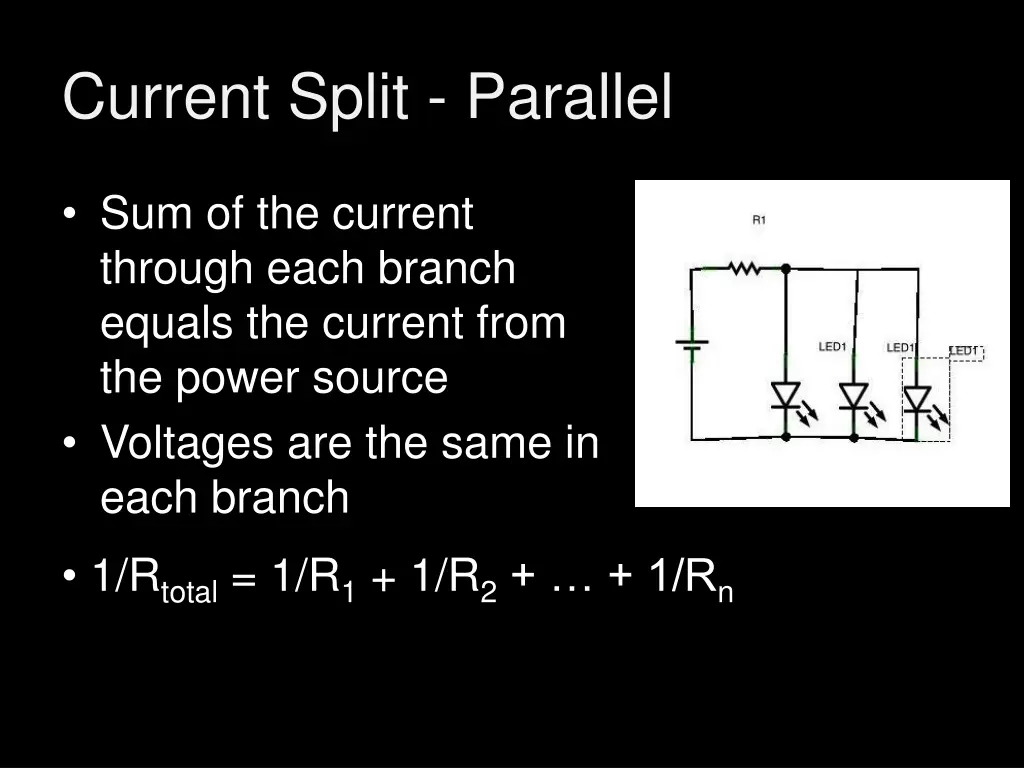 current split parallel